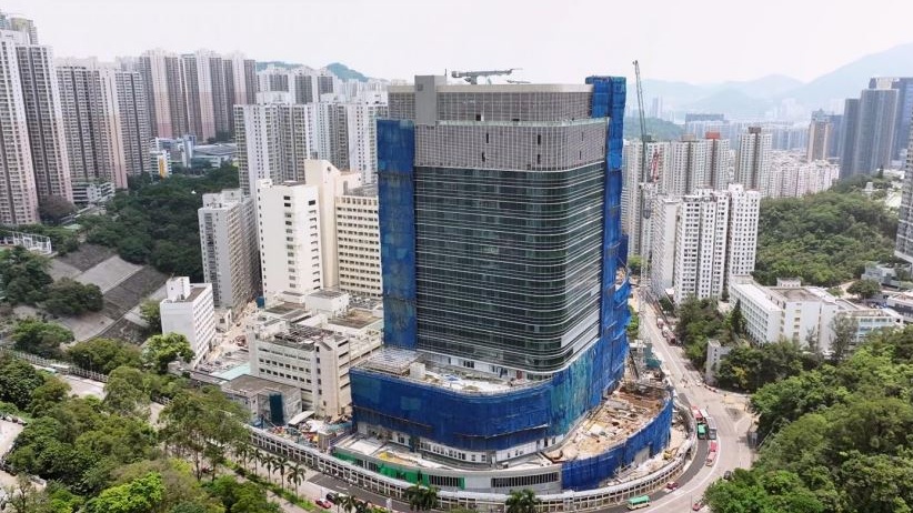 聯合醫院擴建地盤遭盜竊。資料圖片