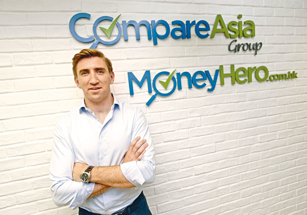 MoneyHero數據顯示,首季經其網站申請貸款宗數按年大升近65%。圖為創辦人Alister Musgrave。