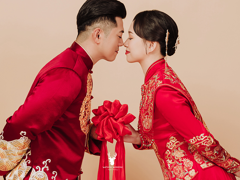 去年內地結婚人數增加，是10年來首次。