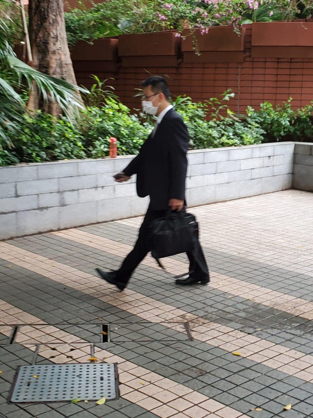 警員龍霆熙。 王尚哲攝