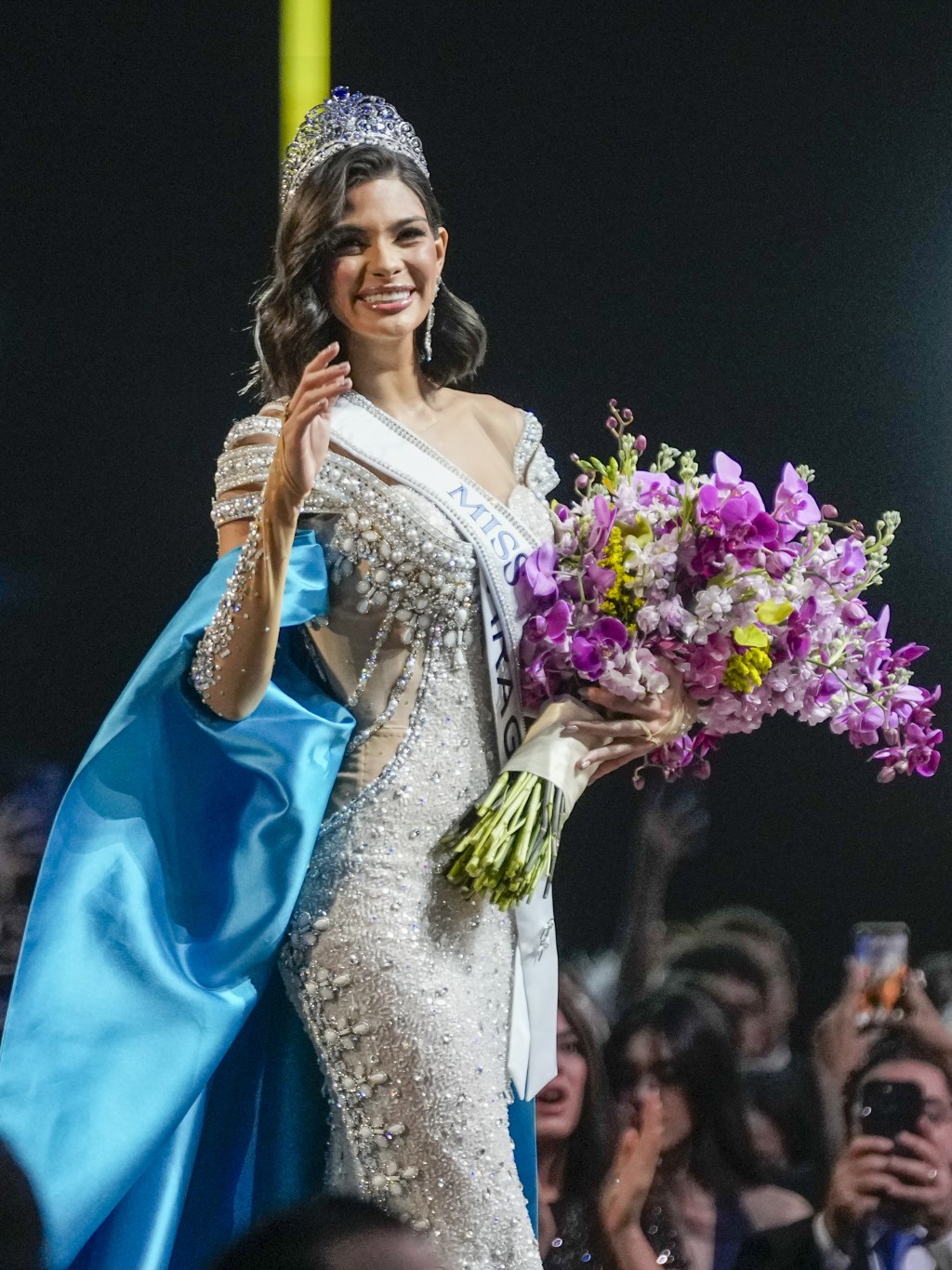 尼加拉瓜佳丽帕拉修斯当选环球小姐。美联社