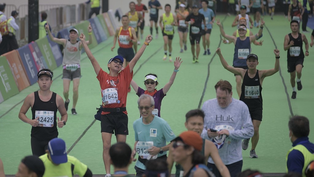 渣打马拉松：田总预料下届赛事在本年11月19日举行。（资料图片）