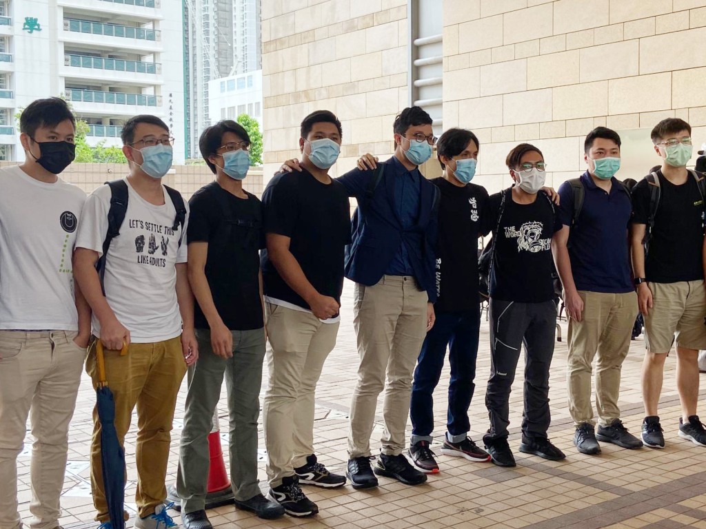 劉穎匡(中)。 陳楚琨攝