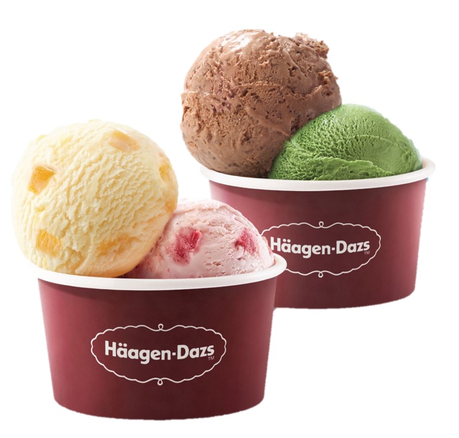想要杯裝或筒裝都得,仲可以即時享受或揀禮券。(圖片來源:Häagen-Dazs) 想要杯裝或筒裝都得,仲可以即時享受或揀禮券。(圖片來源:Häagen-Dazs)