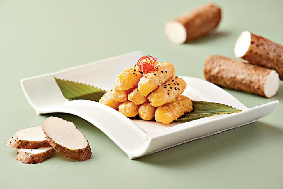 ■黃金淮山條 $118