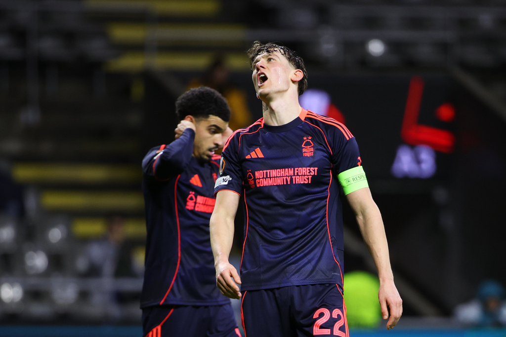 森林作客0：1不敵布拉加。美聯社