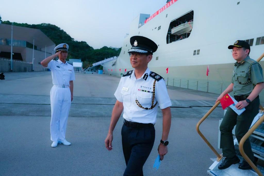 警務處副處長（管理）陳俊燊。香港警察FB