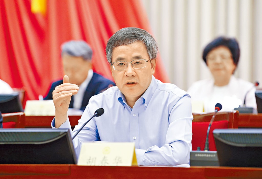 胡春華無緣連任政治局委員。