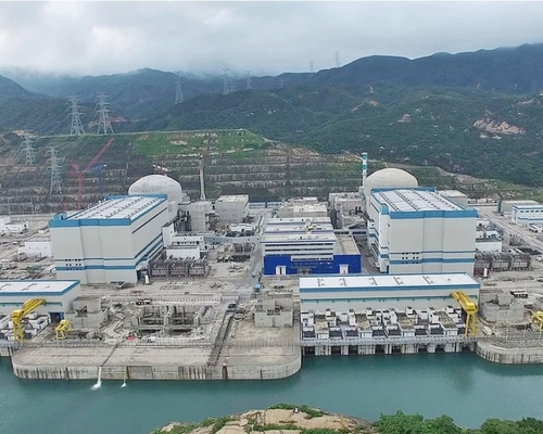 美媒指美國政府正調查一份關於中國廣東省台山核電廠洩漏放射性物質的報告。網圖