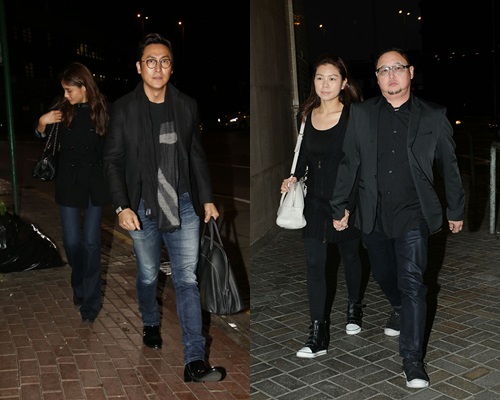 馬德鐘偕妻張筱蘭;錢國偉偕妻陳宛蔚到場。