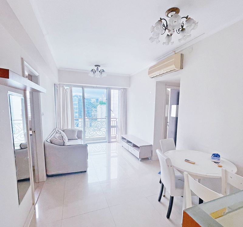 ■这个是泓景台8座中层F室，实用面积509方呎。