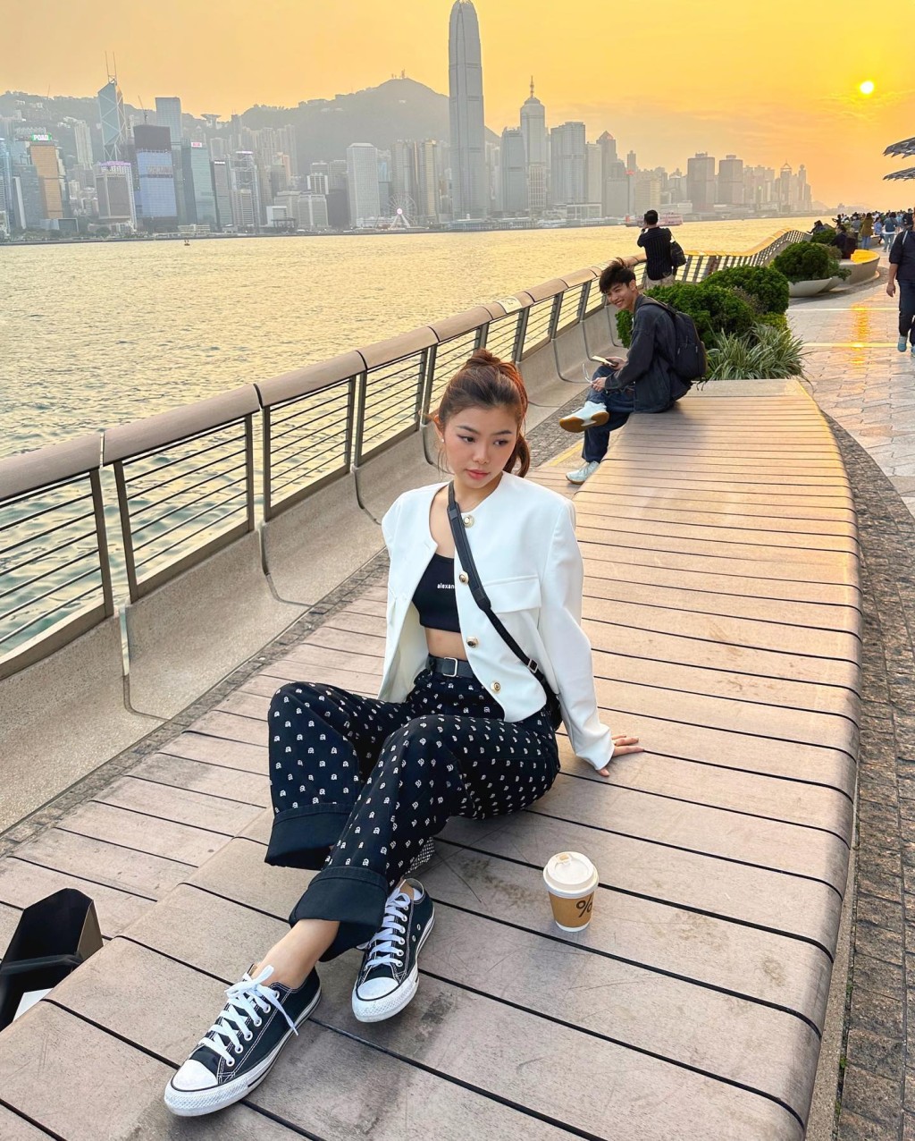 彭诗莹曾来港旅行。