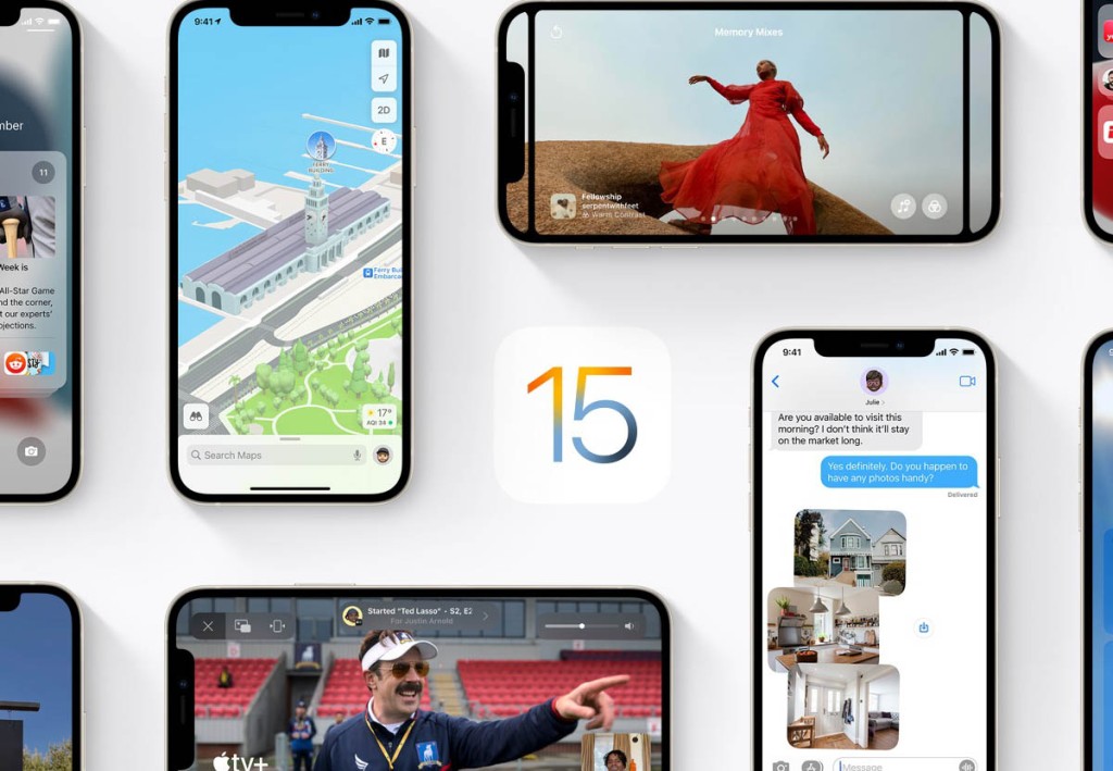 ●Apple在新iPhone 13系列開賣前， 今日正式推出新一代iOS 15。