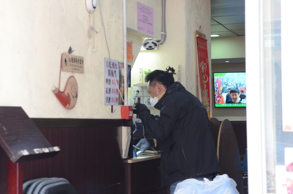 警方到場調查。