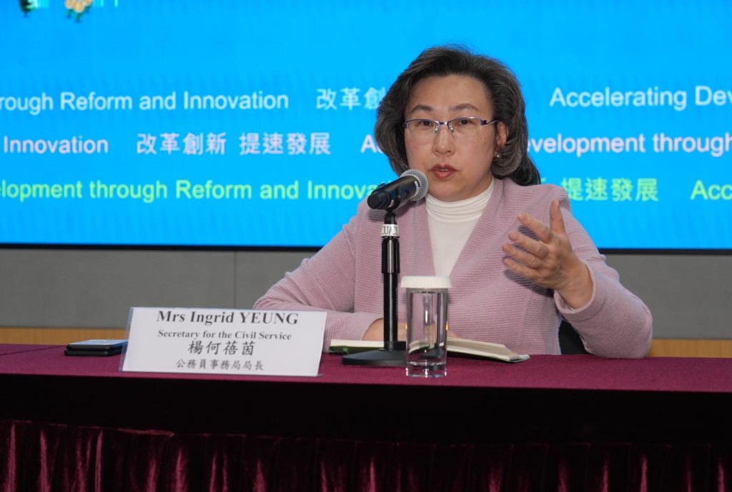 楊何蓓茵表示空缺與減編制是兩回事。楊何蓓茵FB