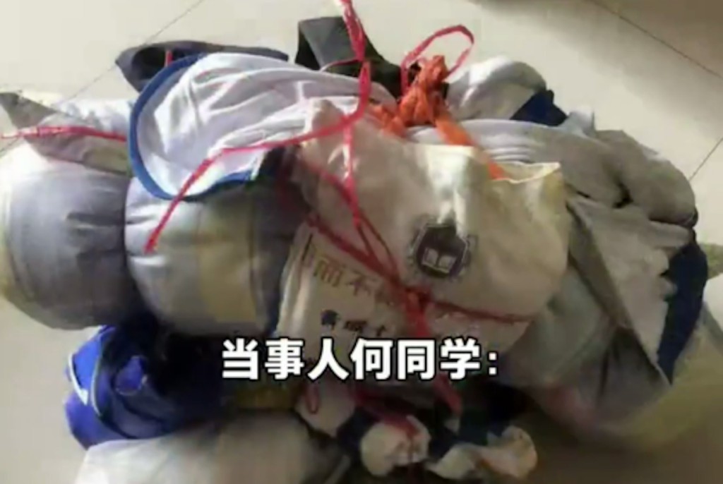 何梓睿的自理能力獲網民大讚。羊城晚報