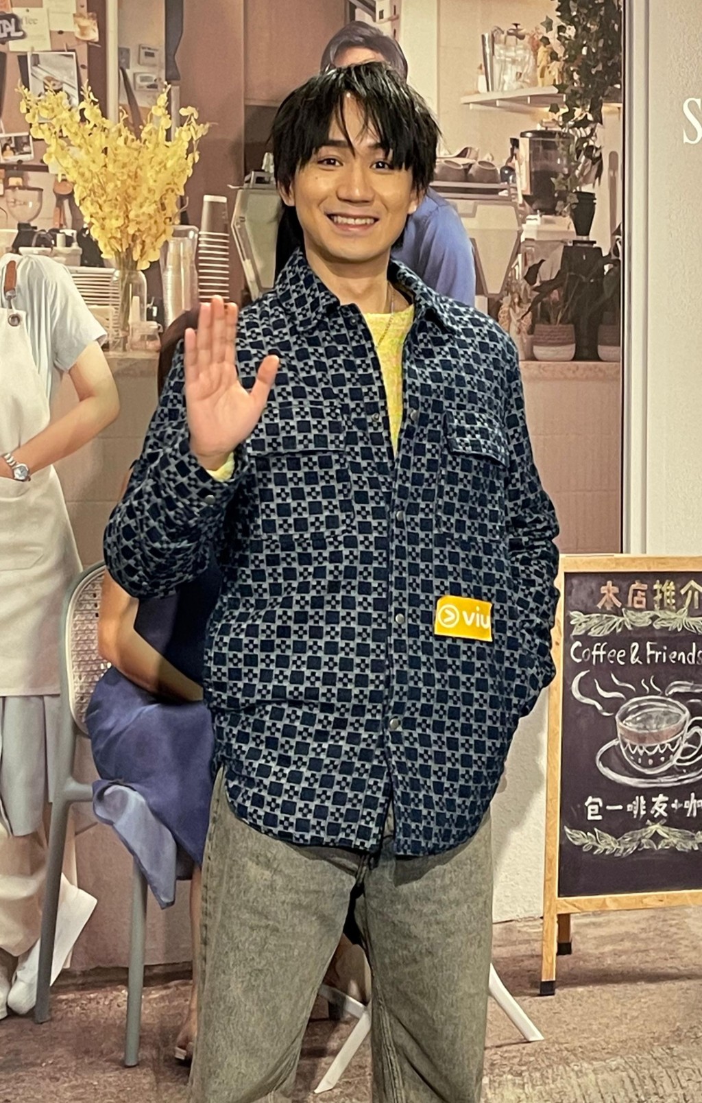 吴肇轩在戏中饰演「分手大师」专帮人分手。