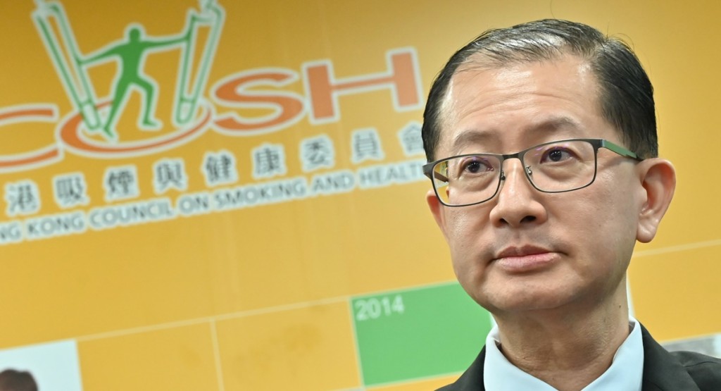 湯修齊對立法會通過修例容許在本港轉運另類吸煙產品表示遺憾。資料圖片