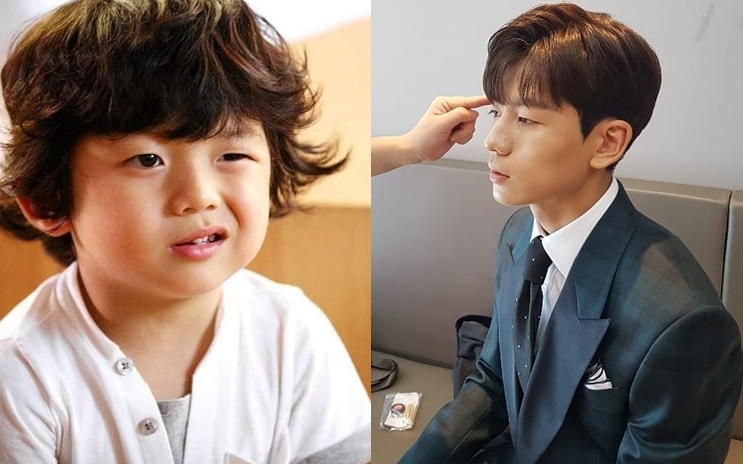 可愛小男孩長大後變了小帥哥。