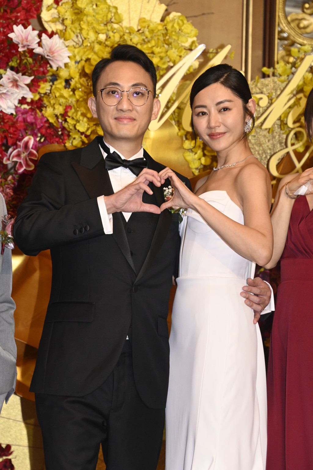 衛詩雅同周祉安畀心心。