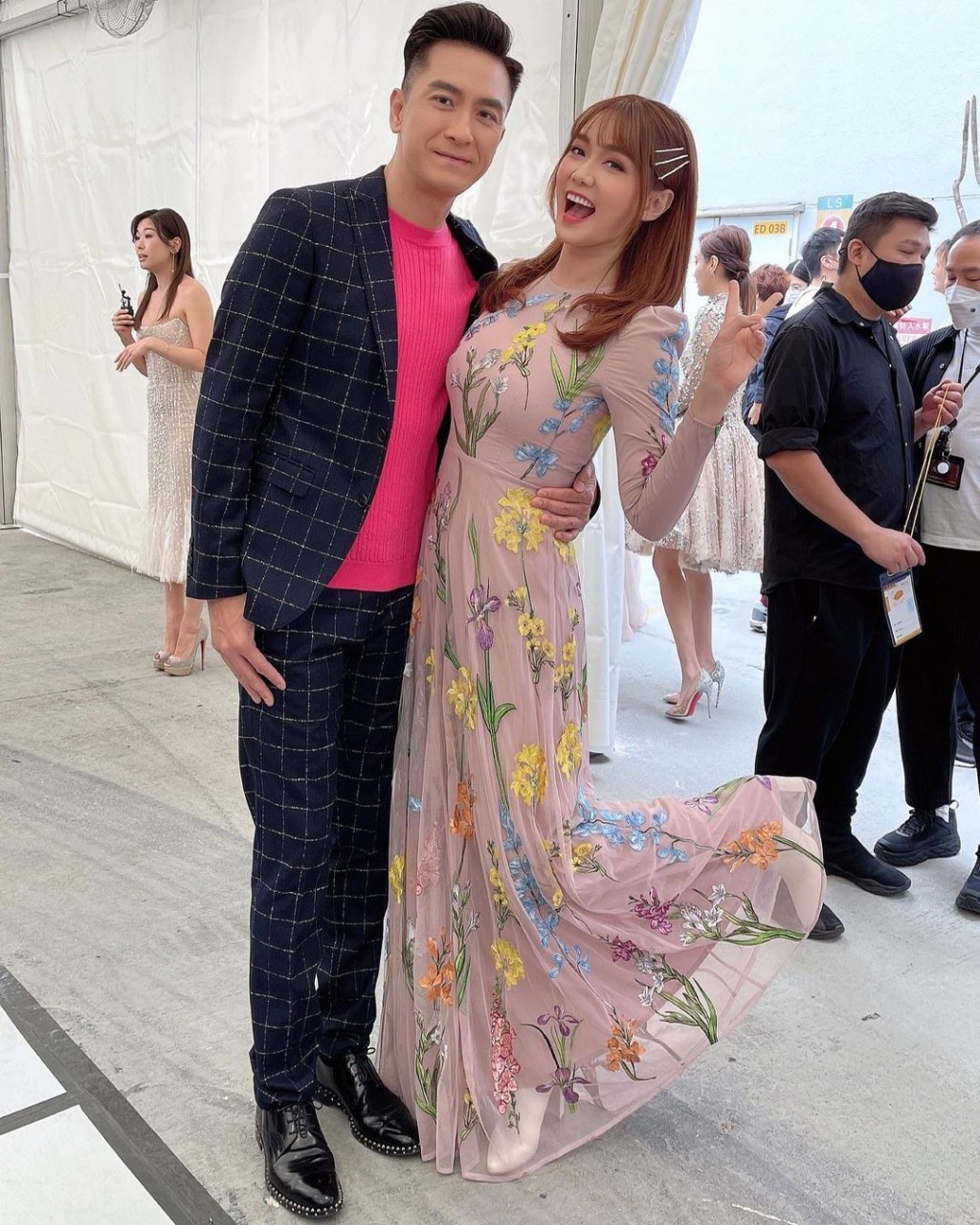 積極瘦身「靚湯」正積極瘦身，被指同馬明好事近。