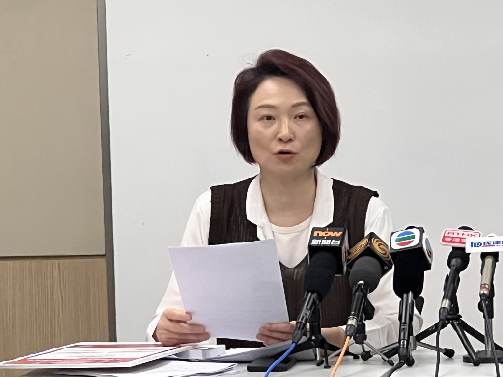 李慧琼認為中央為生態環境法典草案諮詢意見,表示這是國家重大立法部署。郭詠欣攝 李慧琼認為中央為生態環境法典草案諮詢意見,表示這是國家重大立法部署。郭詠欣攝