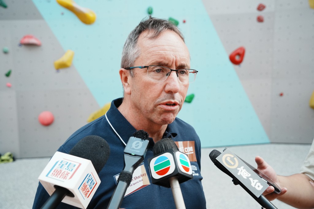 莊澤基指針運動員的意見,啟德體育園的燈光及交通已作出改善。盧江球攝 莊澤基指針運動員的意見,啟德體育園的燈光及交通已作出改善。盧江球攝