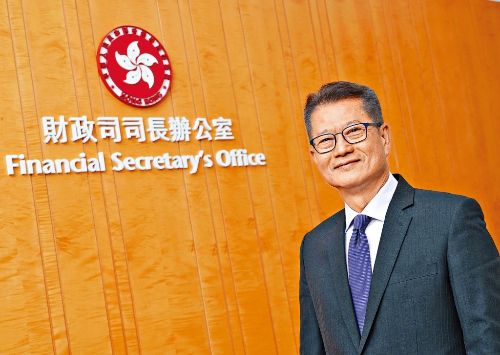 陳茂波強調，政府已制訂不同預案「㩒熄」可能發生的金融風險。
