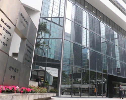 被告今日區域法院被裁定罪名成立。 資料圖片