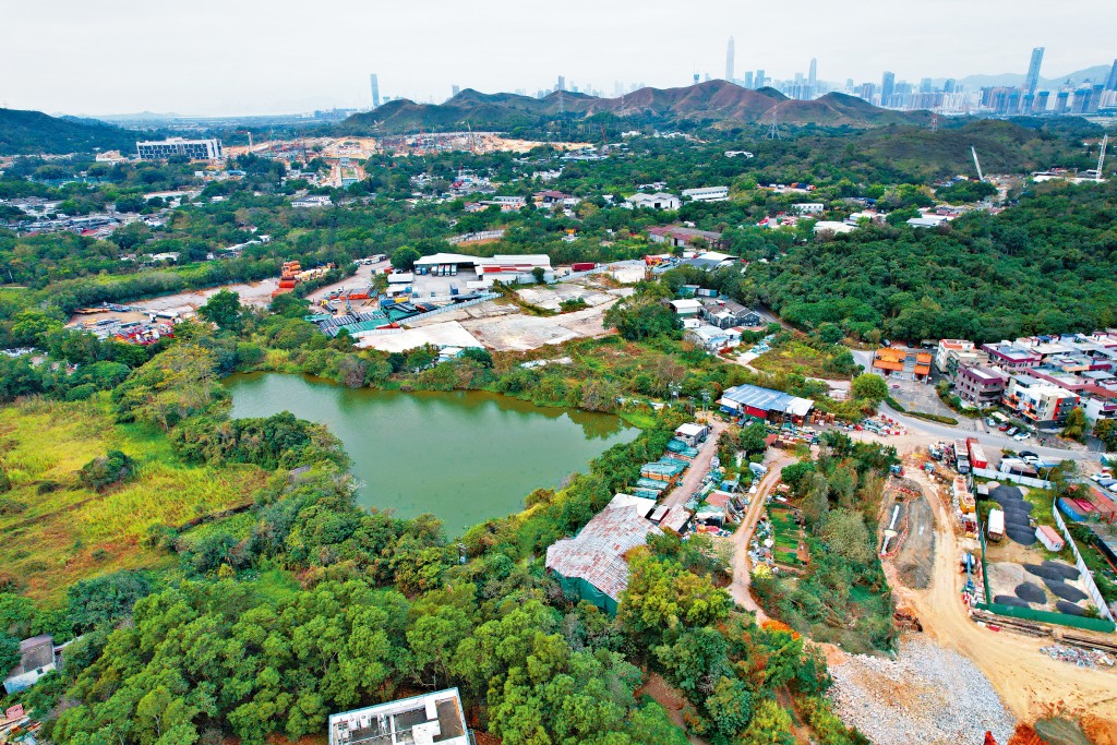 地政總署昨據《收回土地條例》,在古洞北/粉嶺北收回24幅私人土地。