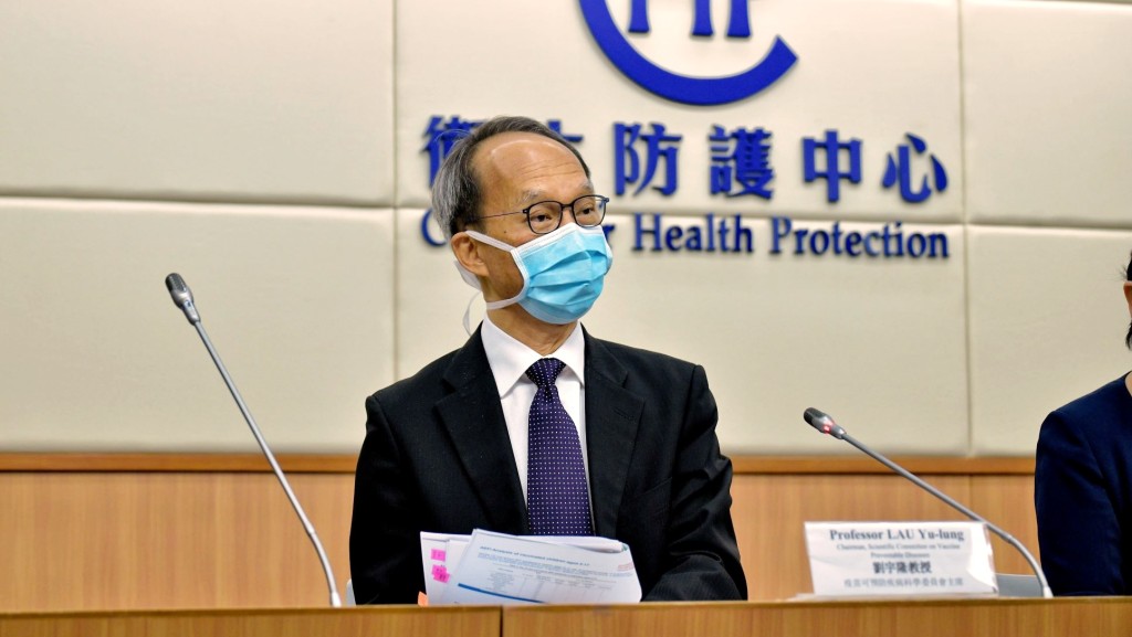 劉宇隆指,全民檢測或會抽出不少受感染但沒有病徵的患者。資料圖片