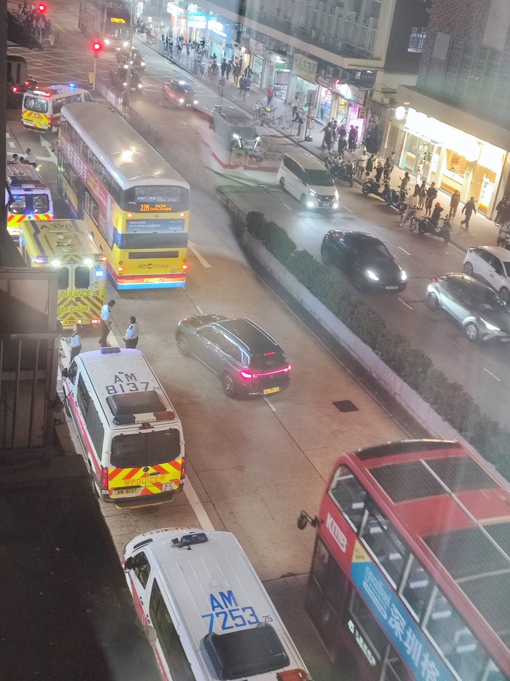 現場為土瓜灣道80M號定安大廈。網上圖片 現場為土瓜灣道80M號定安大廈。網上圖片