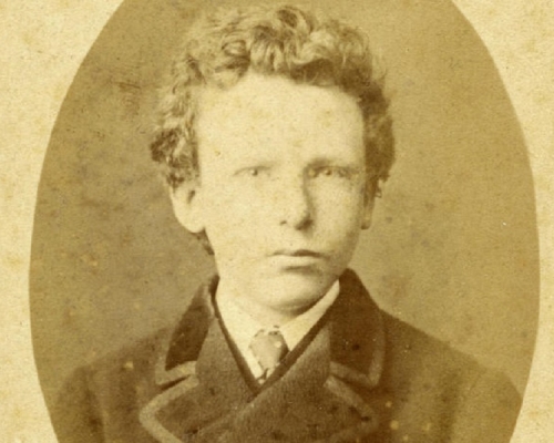 梵高博物館證實一直相信為梵高童年照中人是其兄弟。AP