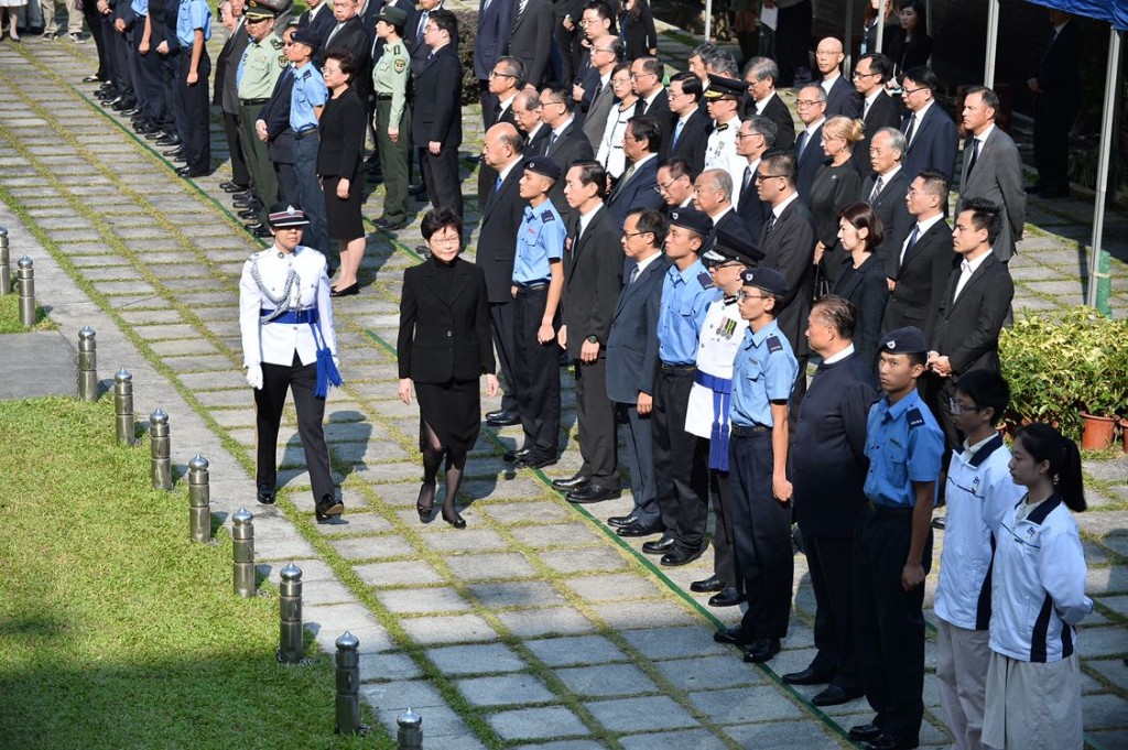 高級官員、司法界代表、立法會議員及行政會議成員出席。