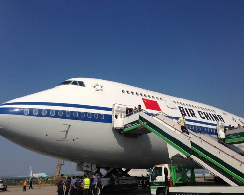 報道指中國民航機可以繼續往來美國。新華社