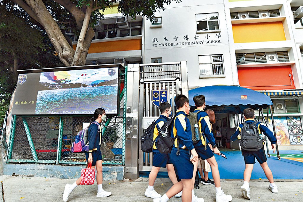 獻主會溥仁小學再遇「殺校危機」，有家長讚揚教師細心，冀學校能渡過難關。