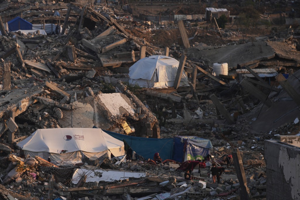 加沙經歷兩年戰爭死傷慘重。美聯社