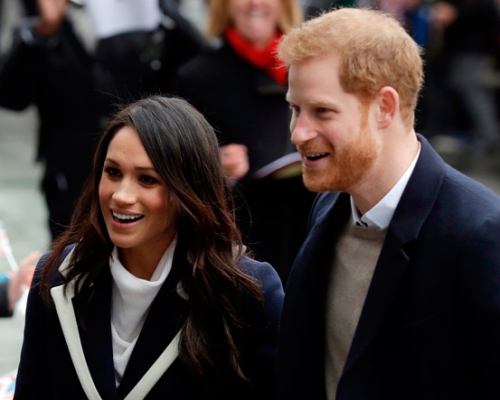 電視台將直播本月19日英國哈里王子和梅根大婚。AP圖片