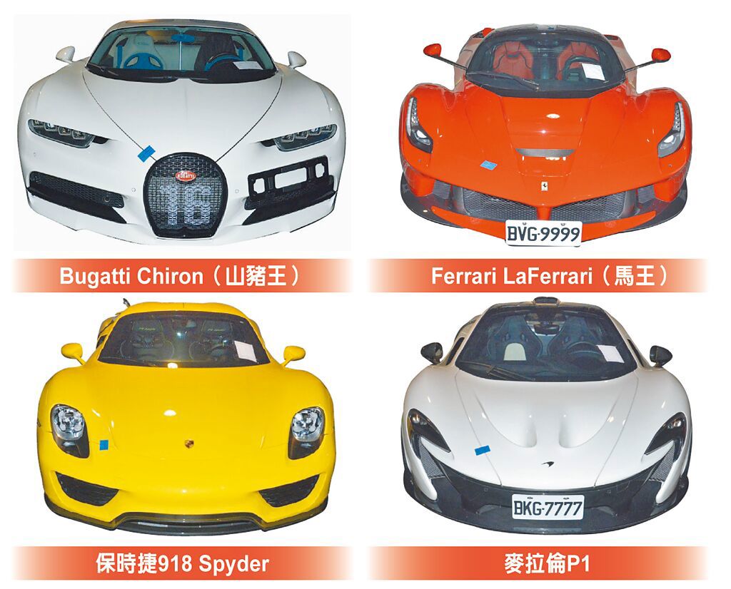 台灣將扣押自太子集團的名貴資產拍賣。中時