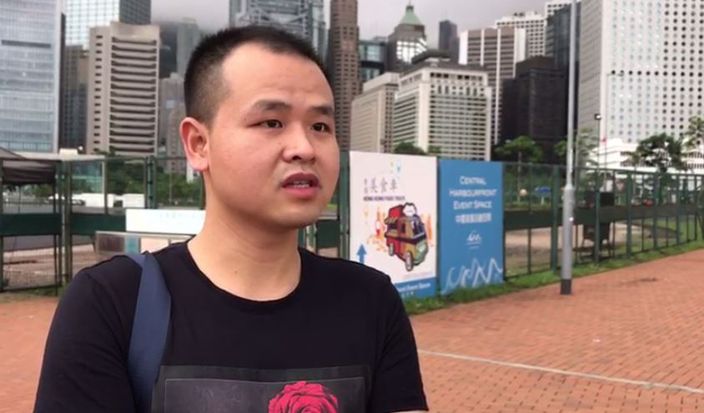 士兵希望把握今次機會認識香港「這麼美麗的地方」。