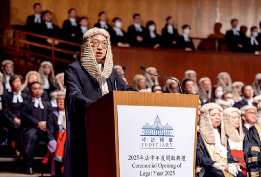 林定國擔任律政司司長至今接近三年。林定國Facebook 林定國擔任律政司司長至今接近三年。林定國Facebook