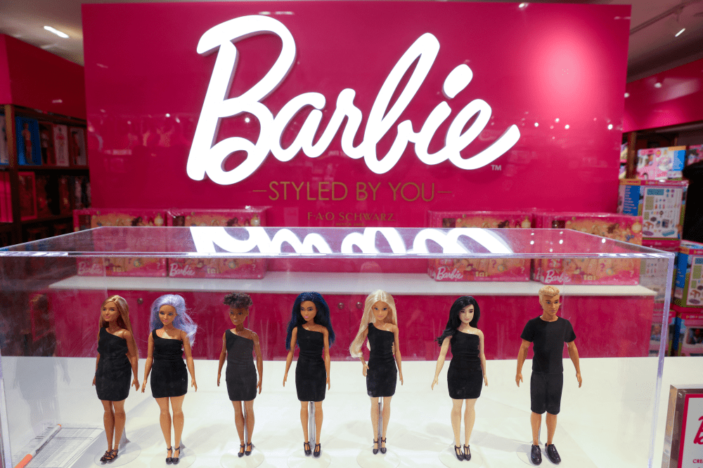 排第100位的是芭比（Barbie）。 路透社