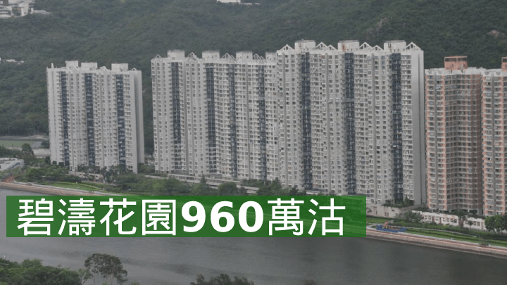 碧濤花園960萬沽。