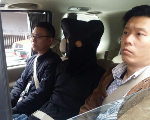 毒品調查科拘捕一名涉嫌販毒男子。 蔡輝楚攝