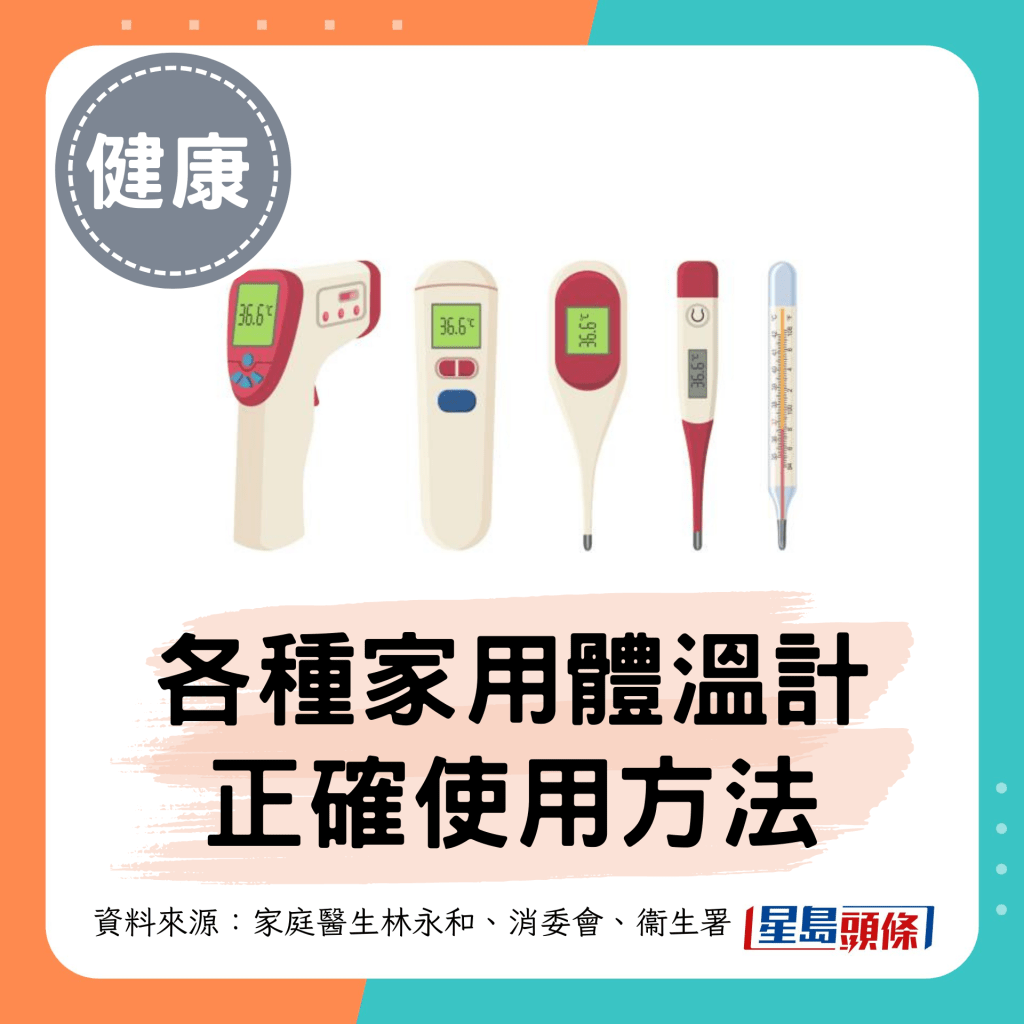 發燒探熱應用口探/耳探？醫生講解各種體溫計正確用法如何提高準確度？