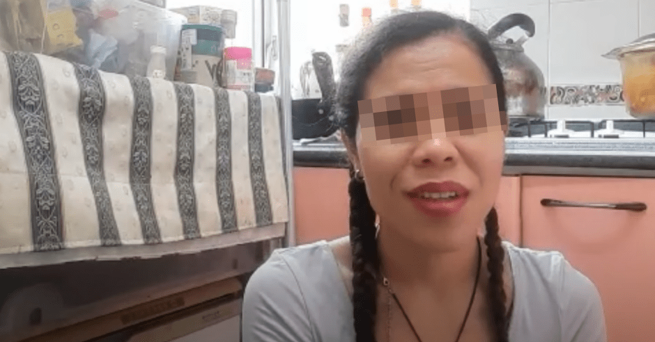 外傭再拍片盼僱主多關心少責罵。YouTube影片截圖