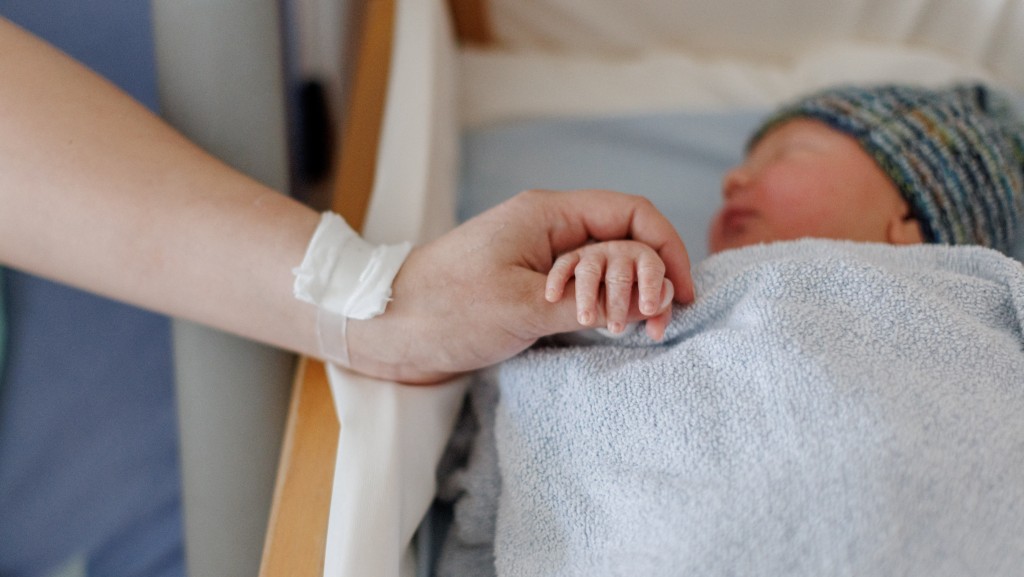 歐盟國家的生育率持續下滑。（法新社）