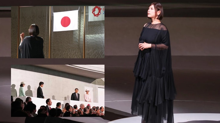 大阪‧關西世界博覽會｜歌姬絢香開幕式唱日本國歌《君之代》 皇族與政要1500人出席盛事