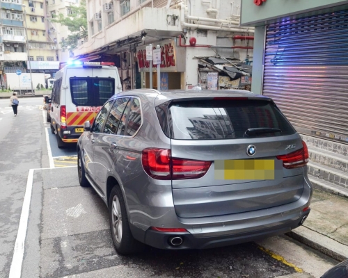 警方發現被通緝的車輛。