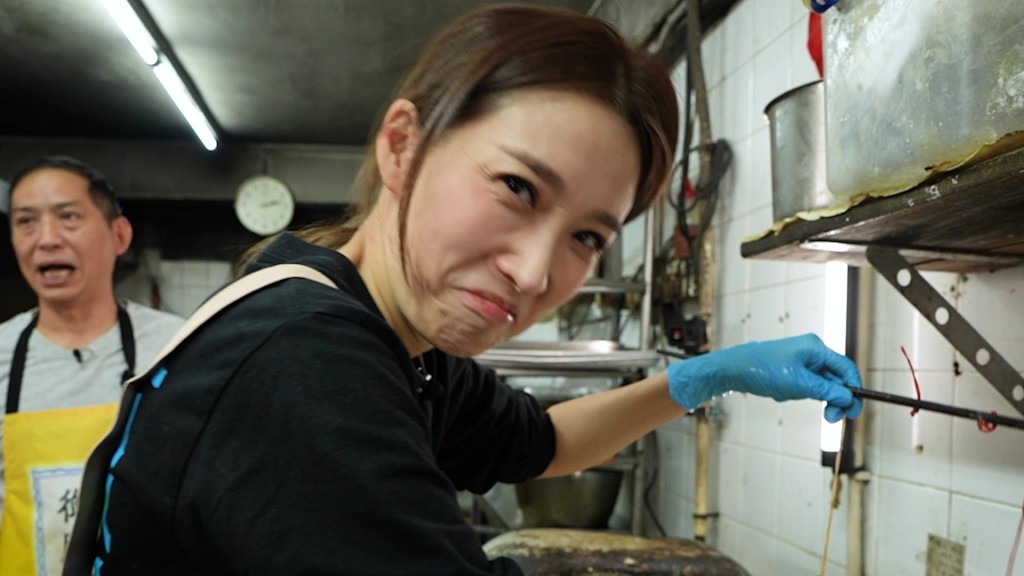 姚子羚呢位「點心師傅」經常嘟嘴。 姚子羚呢位「點心師傅」經常嘟嘴。
